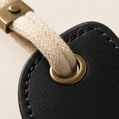 The Luggage Tag · Pair — 03-brass-detail