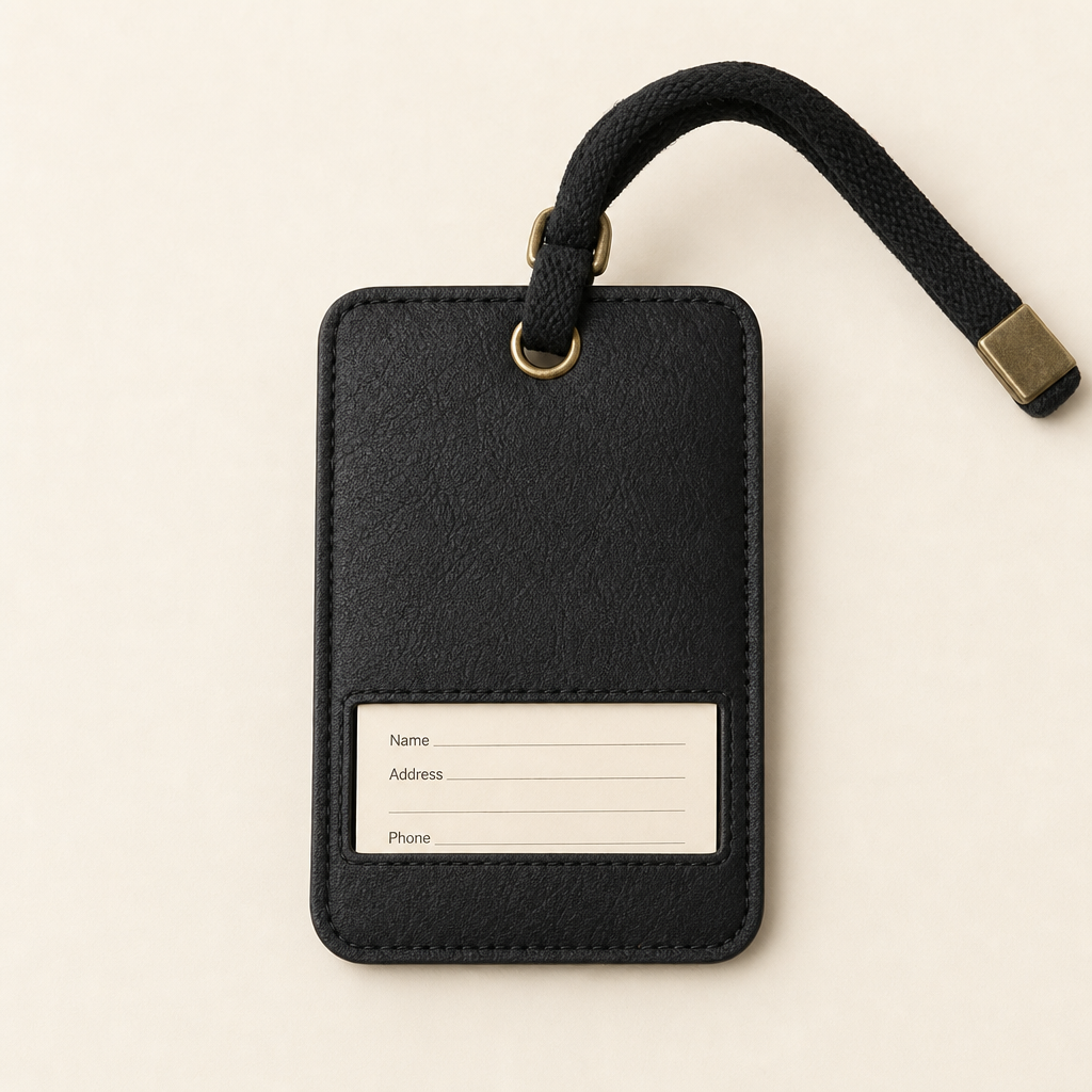 The Luggage Tag · Pair — 04-back-card-slot