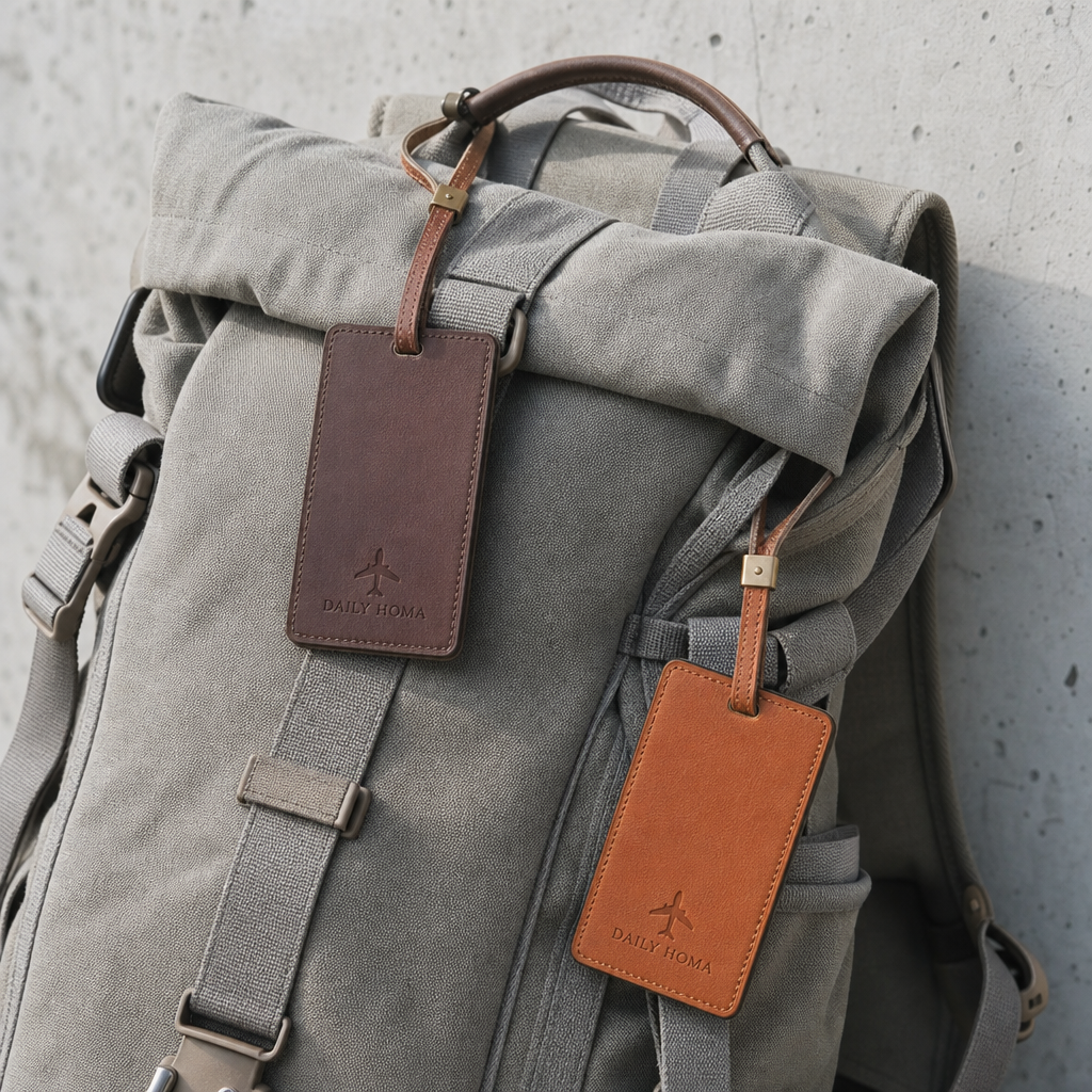 The Luggage Tag · Pair — 07-on-backpack