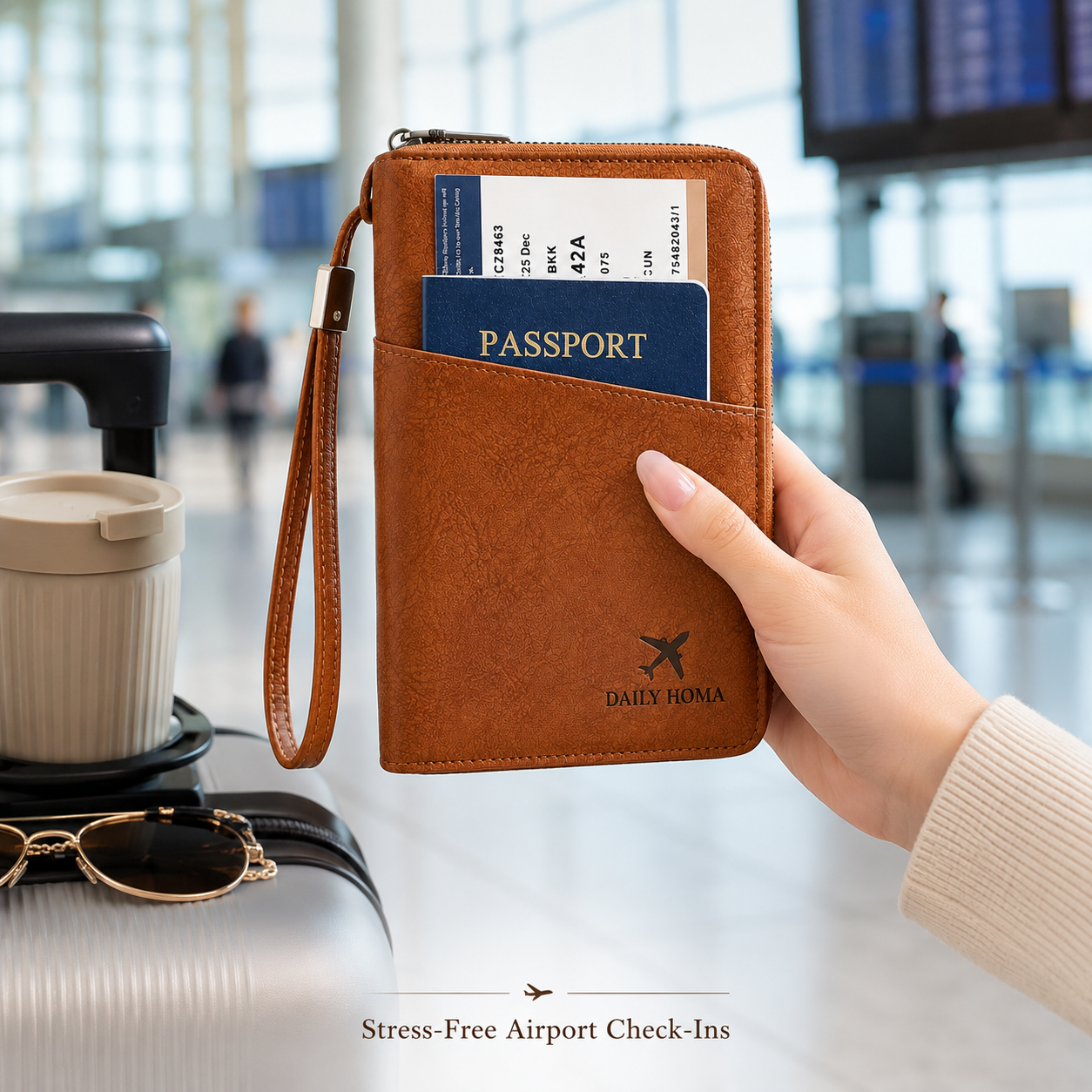 Stress-Free Airport Check-Ins — Daily Homa Passport Holder