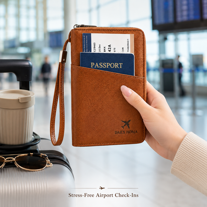 Stress-Free Airport Check-Ins — Daily Homa Passport Holder