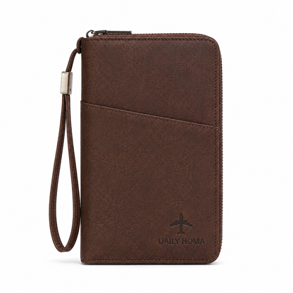 Daily Homa Passport Holder — Coffee