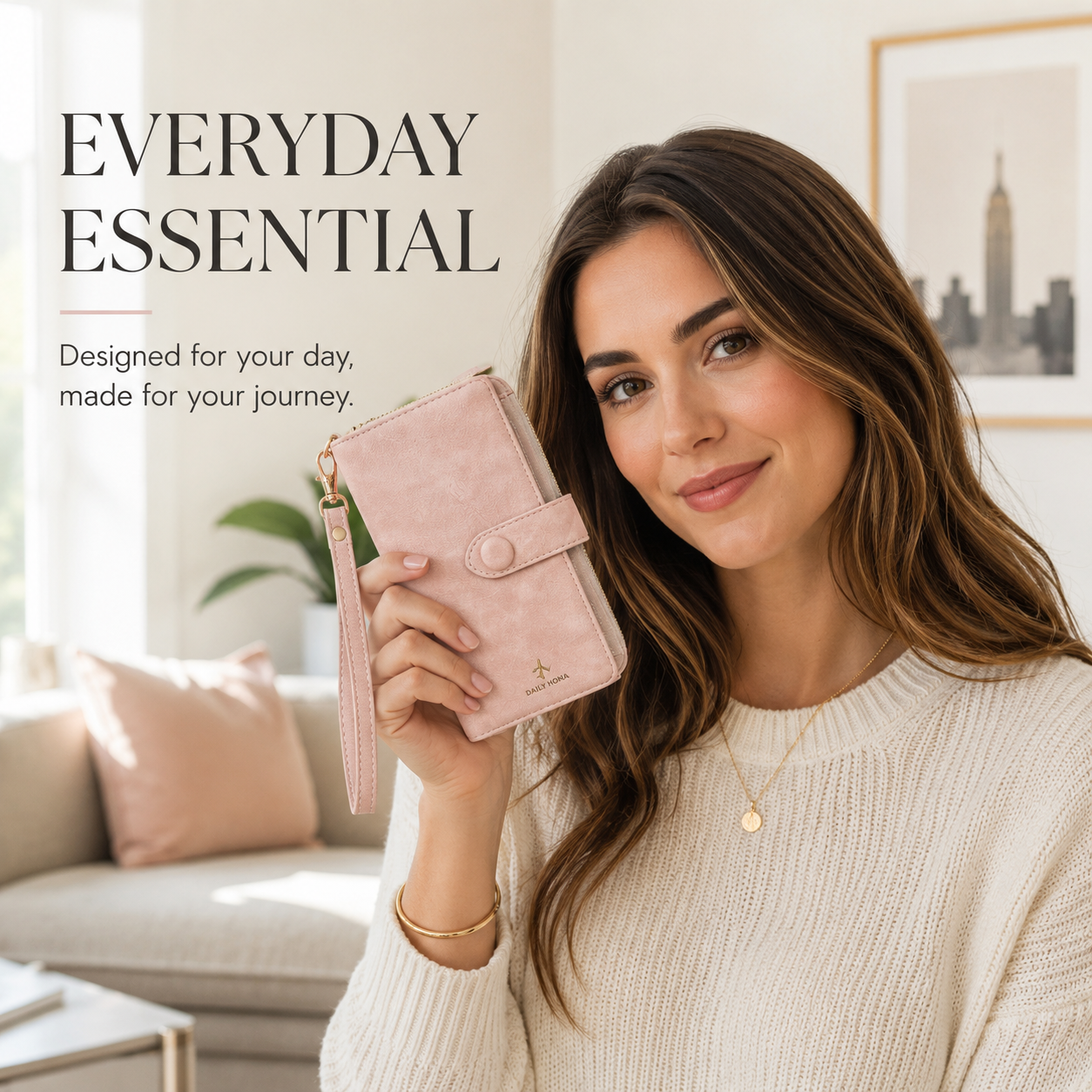 Multifunctional Short Wallet and Vintage Coin Purse with Card Slots, ID Window and Zipper Pocket
