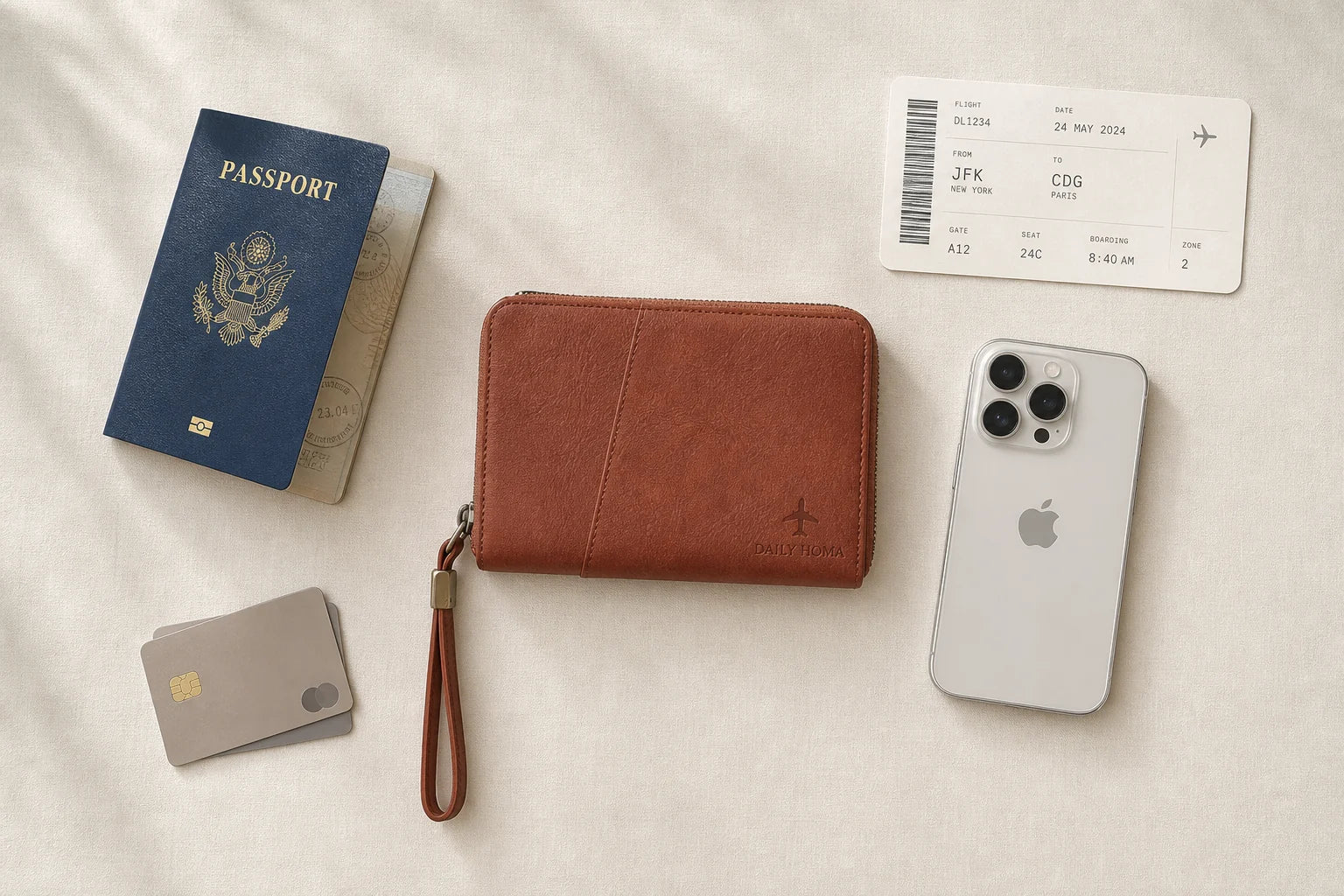 Sized for what you actually carry.